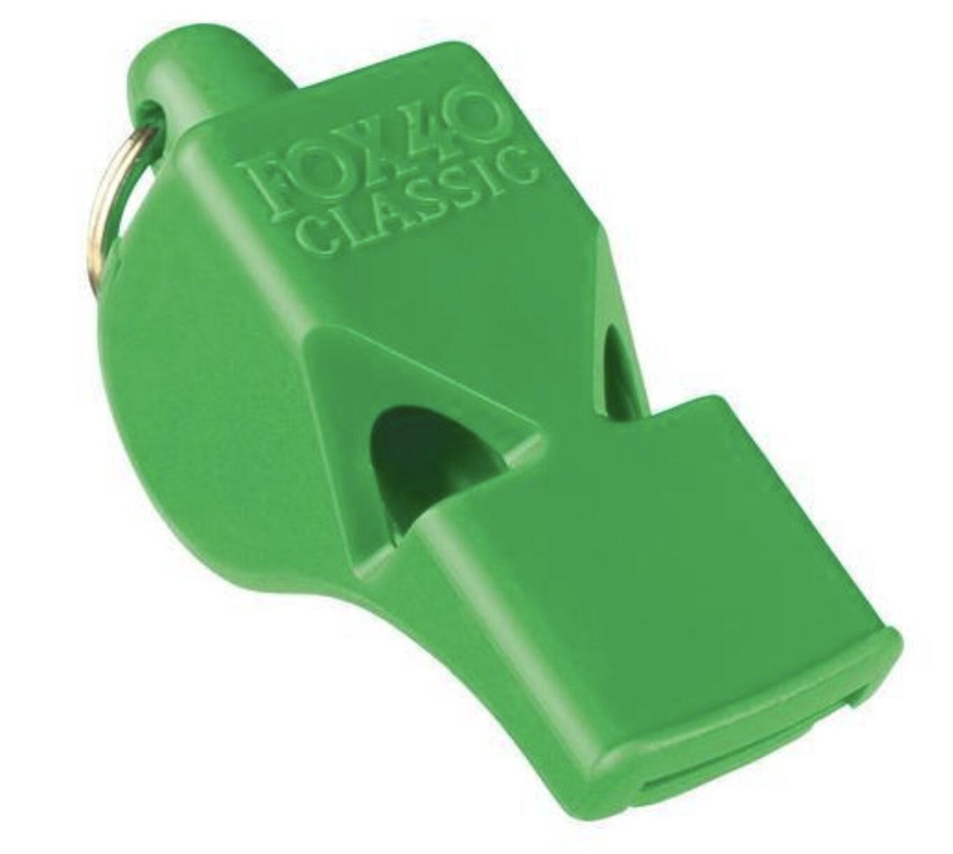 Fox 40 Classic 3 Chamber Whistle - Green