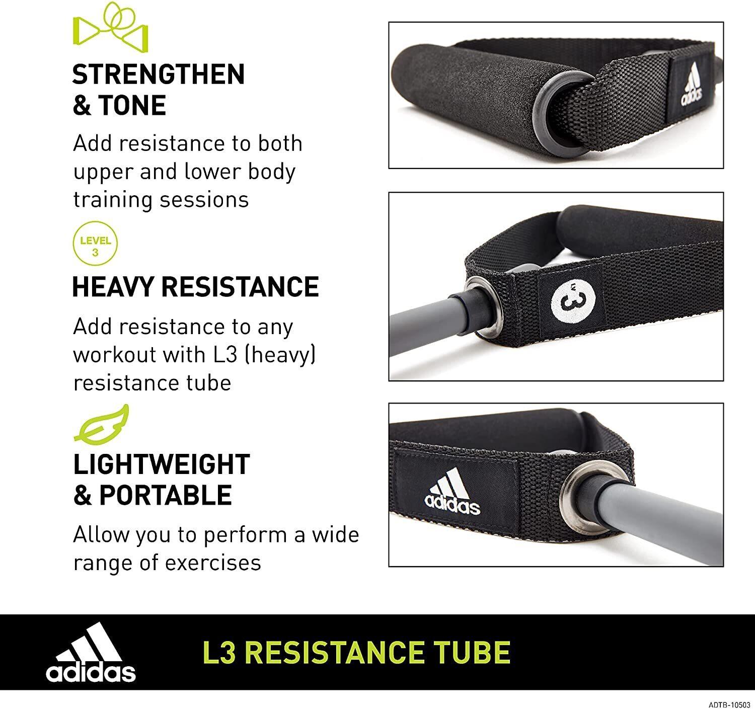 Adidas level 3 resistance tube sale