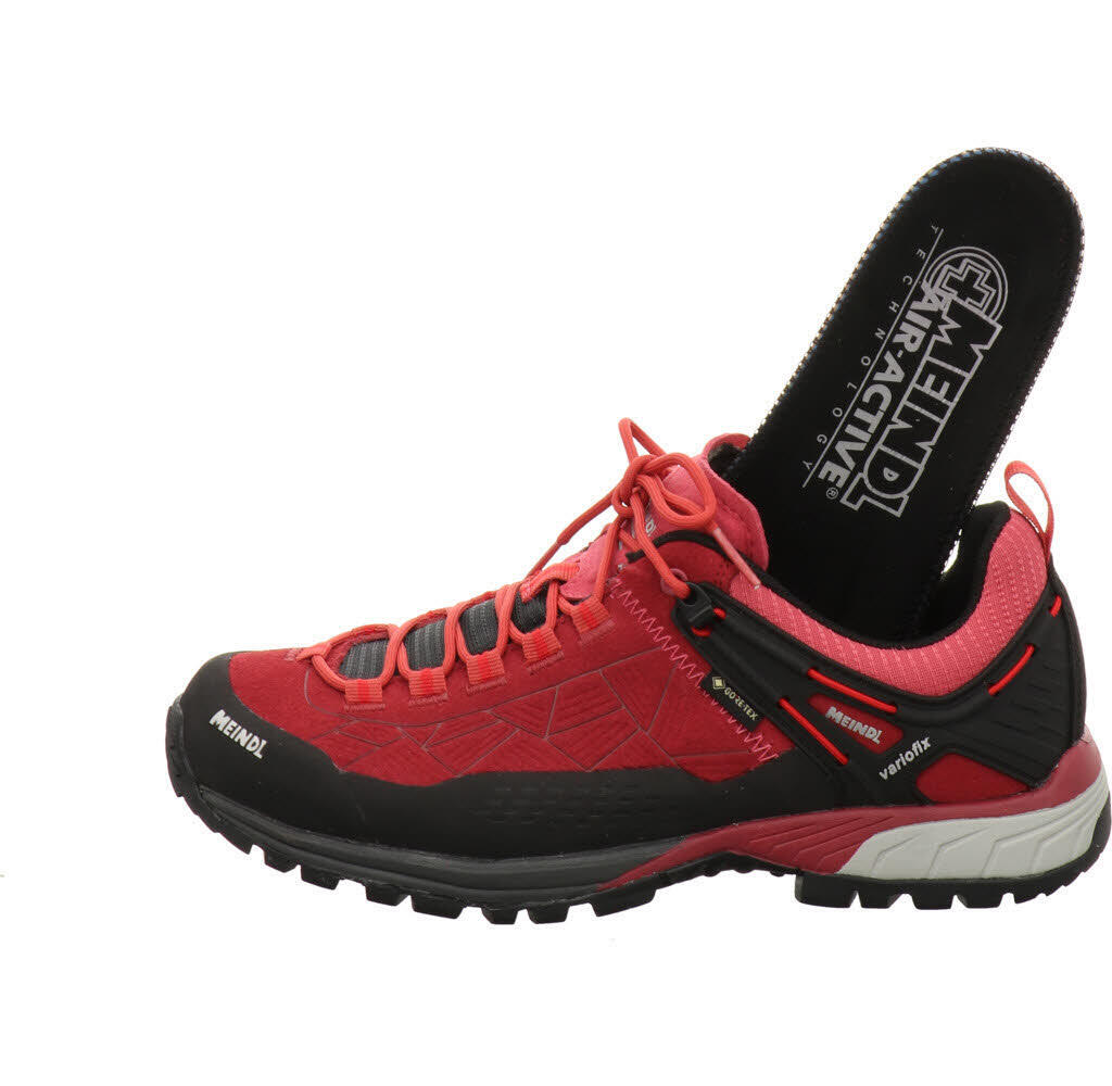 Meindl Damen Top Trail Lady GTX Wanderschuh Echtleder in rot 6/7
