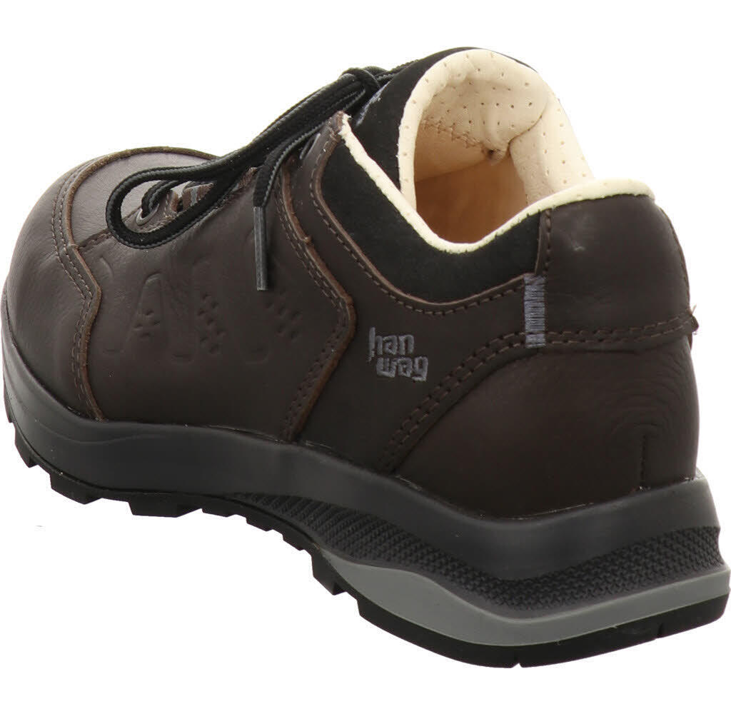 Hanwag Damen Travi LO Lady SF LL Yak Sneaker Echtleder in dunkelblau 4/7