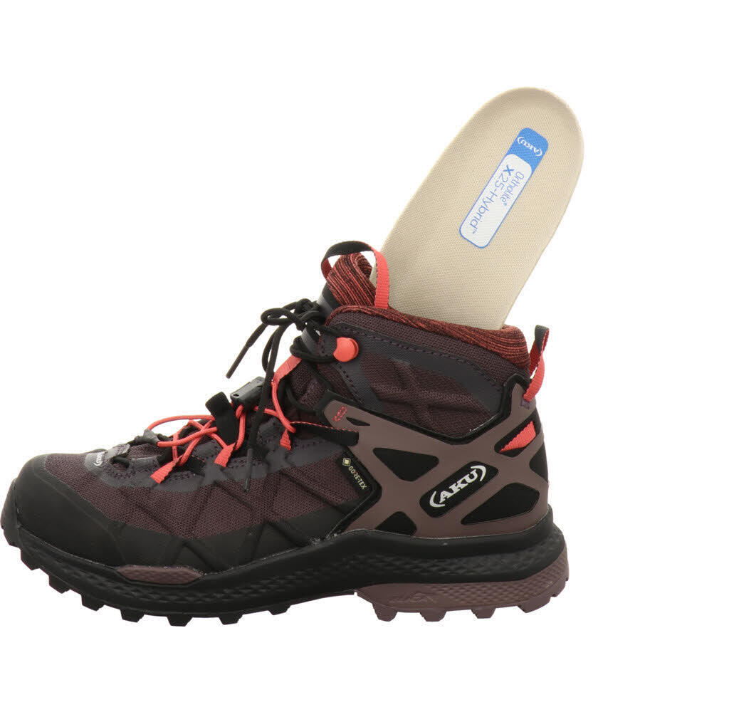 AKU Damen Rocket Mid Lady GTX Wanderschuh Kunststoff (Synthetik) in rosa 6/7