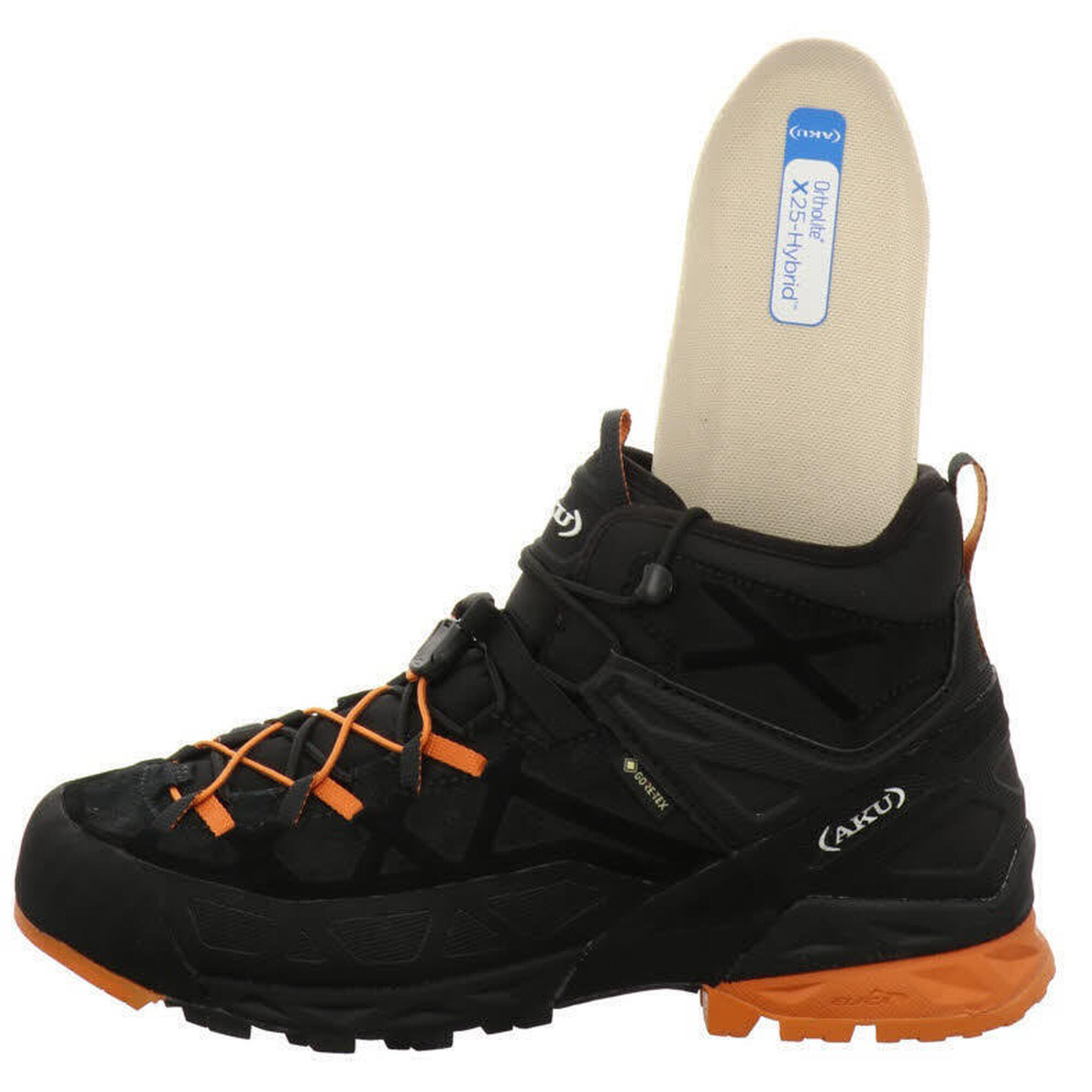 AKU Mannen Wandelschoenen Laarzen Rock DFS Mid GTX 718 zwart