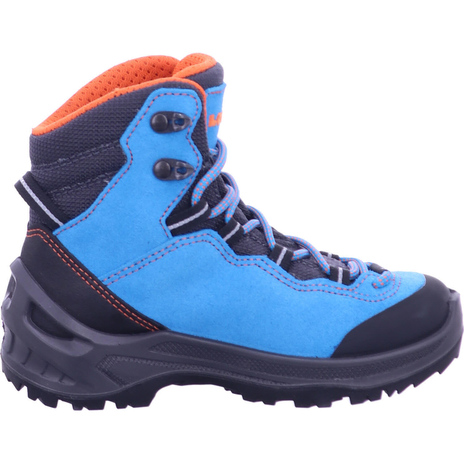 LOWA Jungen 640060 6954 Outdoorschuh Echtleder in blau 6/7