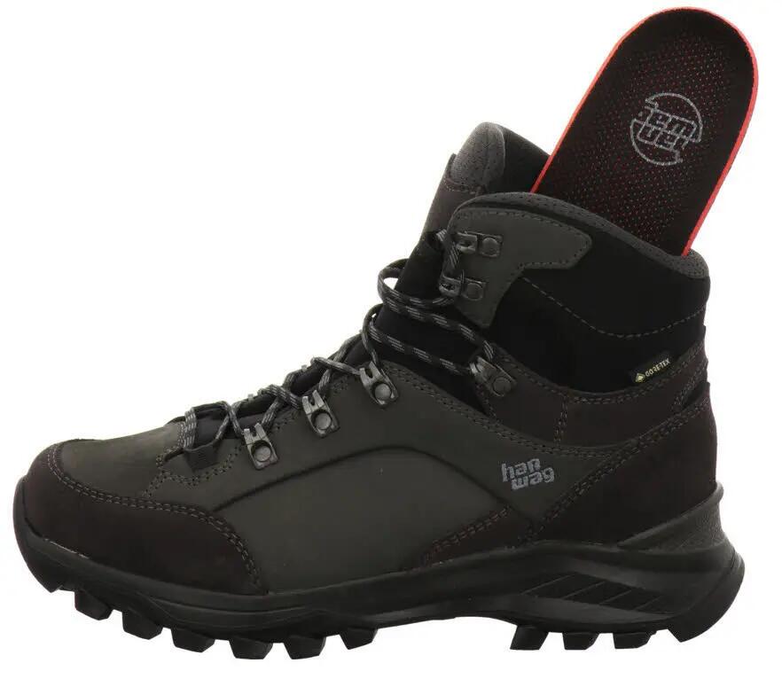 Hanwag Herren Banks GTX S narrow Wanderschuh Echtleder in blau 6/7