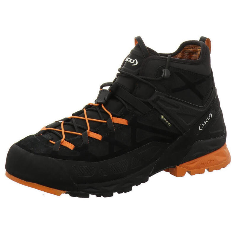 AKU de los hombres Botas de montaña Botas Rock DFS Mid GTX 718 negro