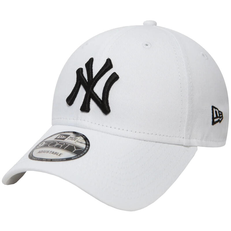 Férfi baseball sapka, New EraNew York Yankees MLB League Basic Cap, fehér