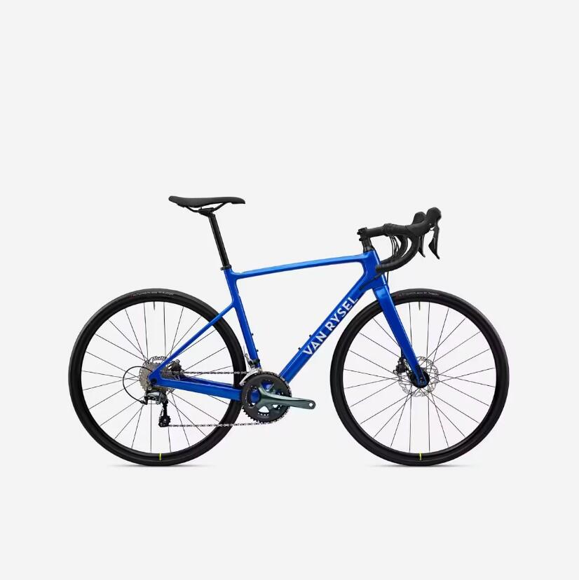 VAN RYSEL Tweedehands - RACEFIETS NCR CF TIAGRA BLAUW - ZEER GOED