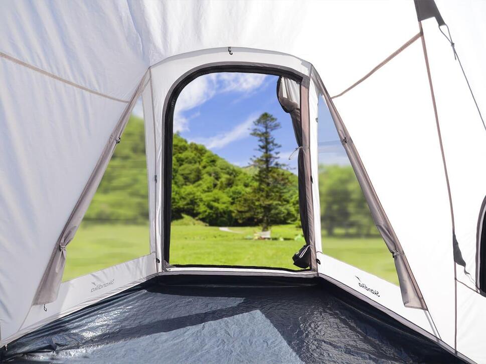 Namiot kempingowy Tipi Hetta 460 Protect Plus, 6-osobowy, 1 duża sypialnia