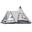 Tente Tipi Lavvu 460 Protect Plus - 6 Pers - 545 × 460 x 295 cm - Sol Cousu