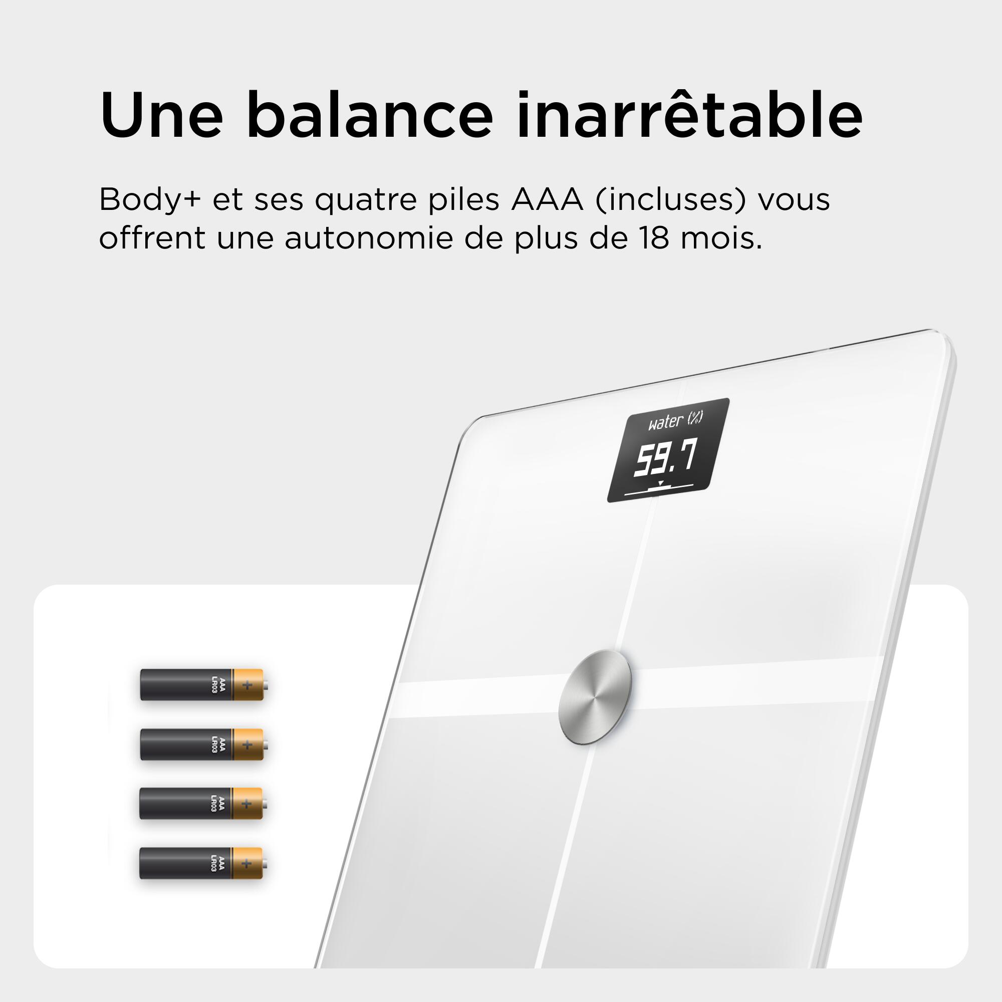 Ricondizionato WITHINGS Body+ - Bilancia connessa WIFI pesa-persone ...