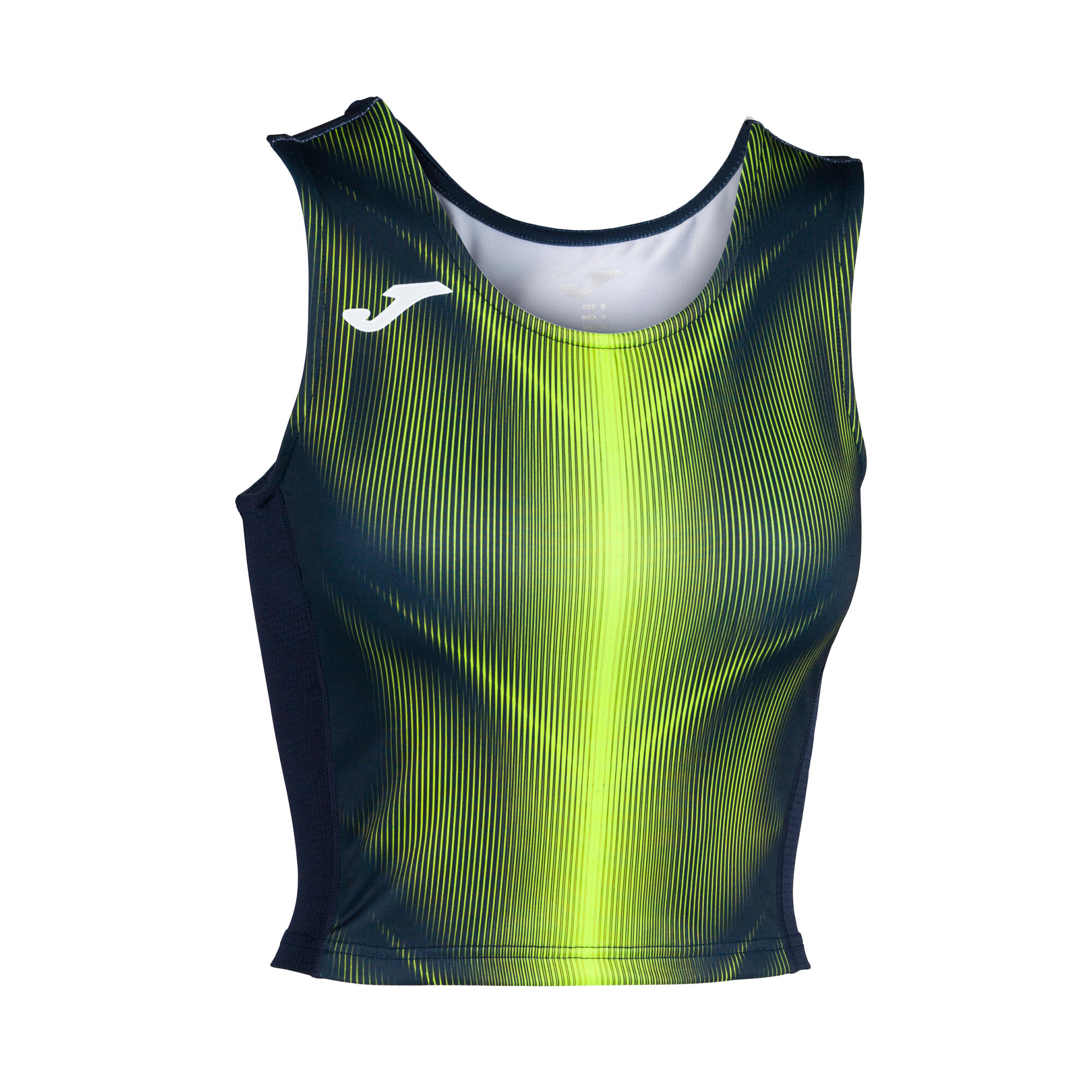 Joma - Top Femme Joma Olympie - Chemise Sans Manche - Bleu|jaune|vert - 34 2xs - Decathlon