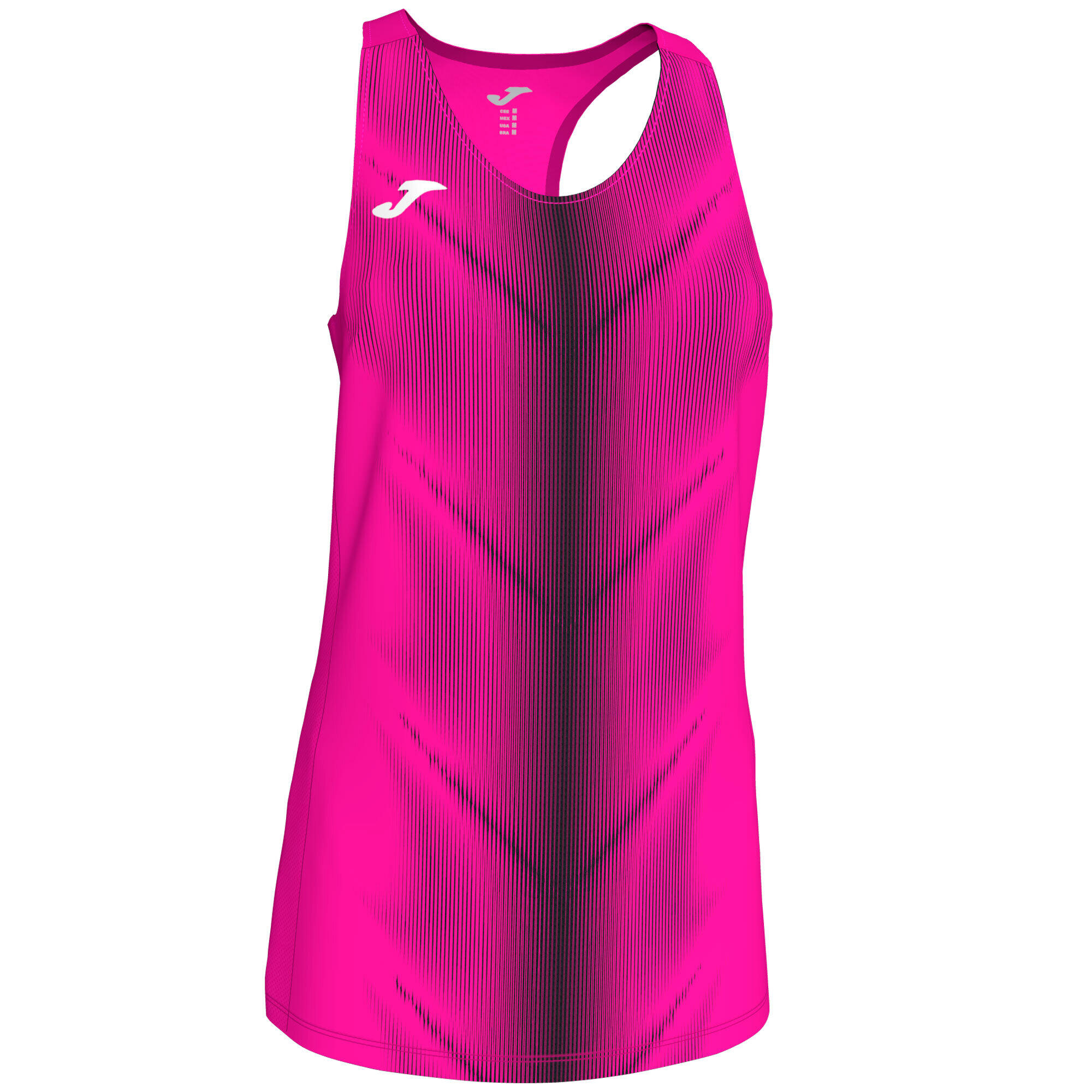 T-Shirt De Alça Running Mulher Joma Olimpia Verde Fluor 6/7