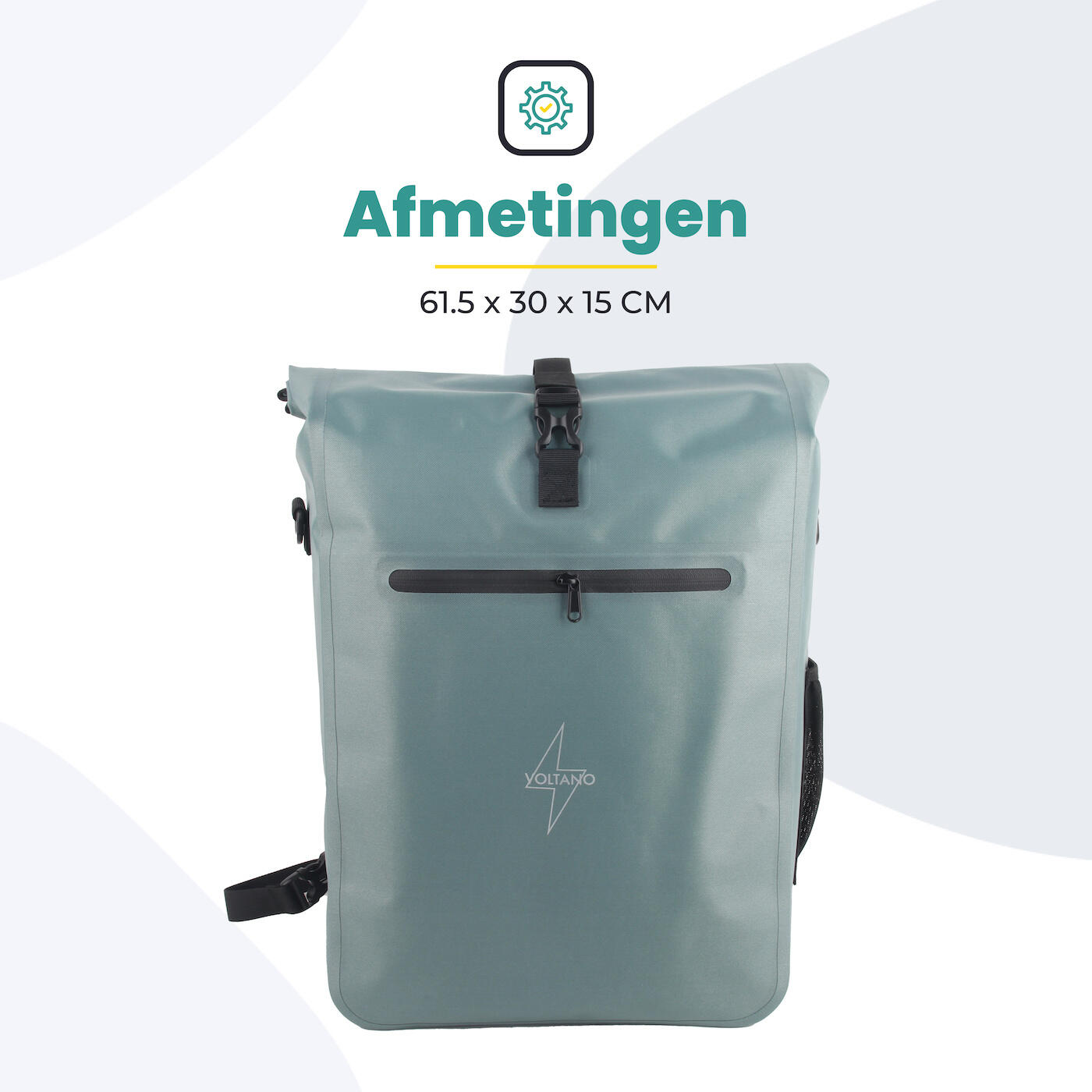 Fietstas voor Toerfietsen van het merk VOLTANO - Unisex - Kleur BLAUW -  - 28 6/7