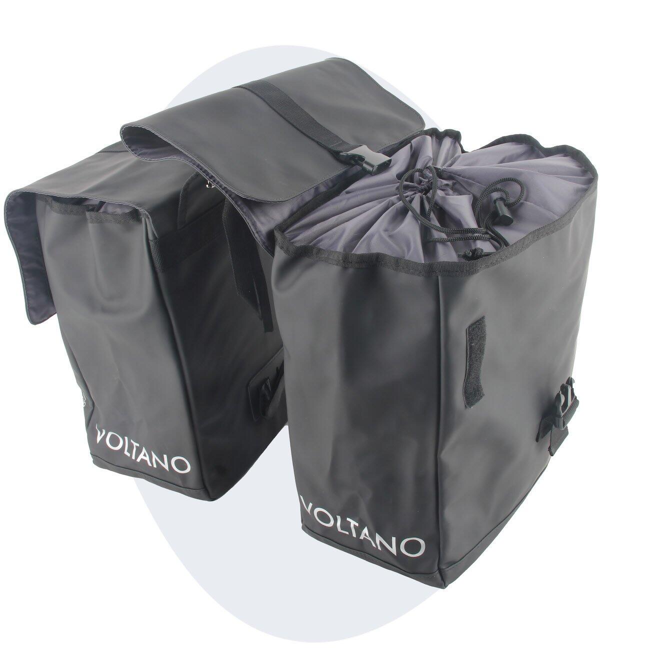 VOLTANO Fietstas voor Toerfietsen van het merk VOLTANO - Unisex - Kleur ZWART -  - 30