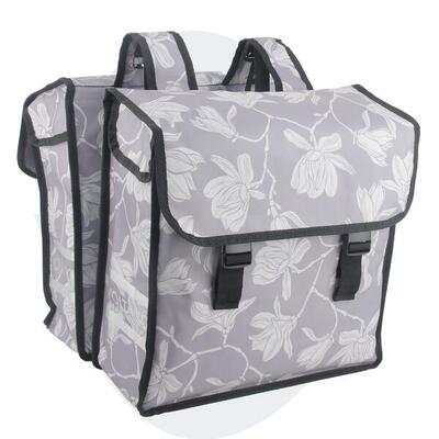 Fietstas voor toerfietsen van het merk voltano - unisex - kleur grijs - - 38l