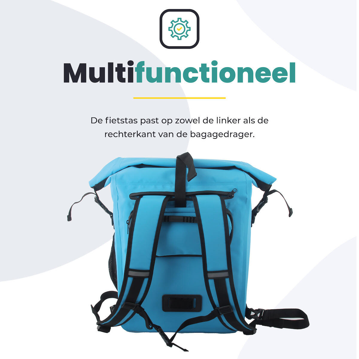 Fietstas voor Toerfietsen van het merk VOLTANO - Unisex - Kleur BLAUW -  - 28 4/7
