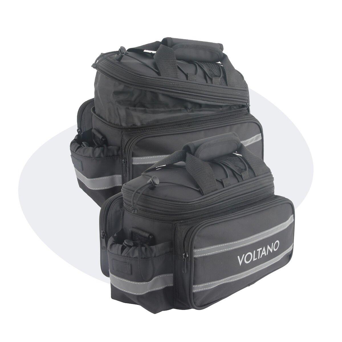 VOLTANO Fietstas voor Toerfietsen van het merk VOLTANO - Unisex - Kleur ZWART -  - 13 L