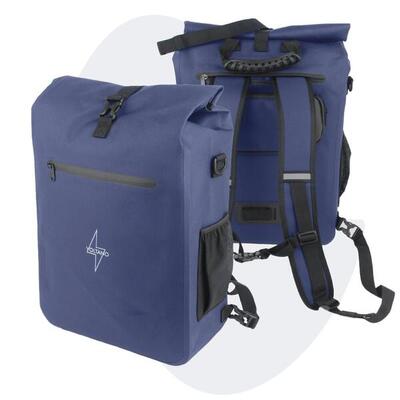 Voltano luxe e-bike fietstas / rugtas - zwart - 28l - laptopvak