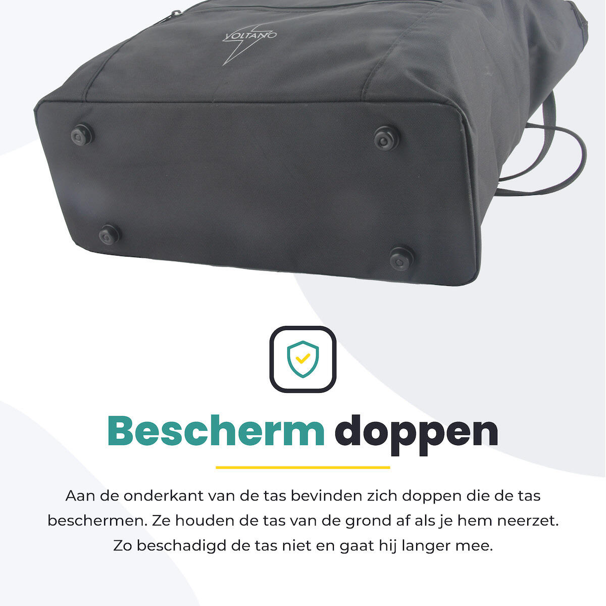 Fietstas voor Toerfietsen van het merk VOLTANO - Unisex - Kleur ZWART -  - 19L 4/7