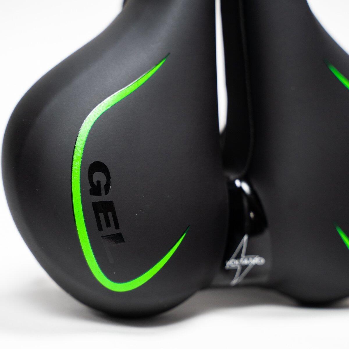 Fietszadels voor Toerfietsen van het merk VOLTANO - Unisex - Kleur ZWART - 6/7