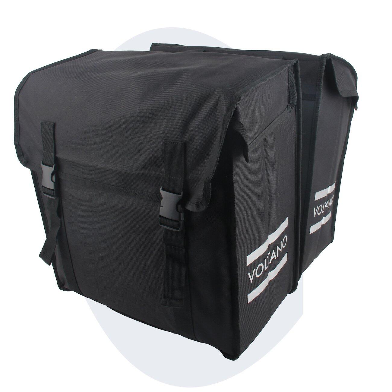 VOLTANO Fietstas voor Toerfietsen van het merk VOLTANO - Unisex - Kleur ZWART -  - 48L