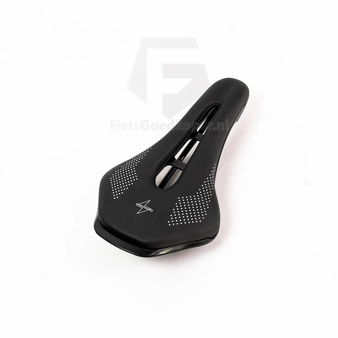 Voltano MTB Mountainbike Fietszadel – Unisex – Zwart 1/7
