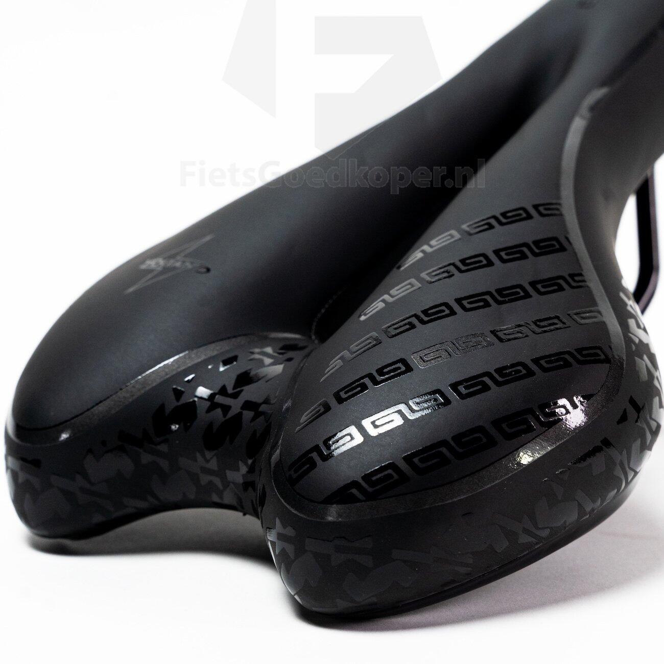 Fietszadels voor Toerfietsen van het merk VOLTANO - Unisex - Kleur ZWART - 7/7