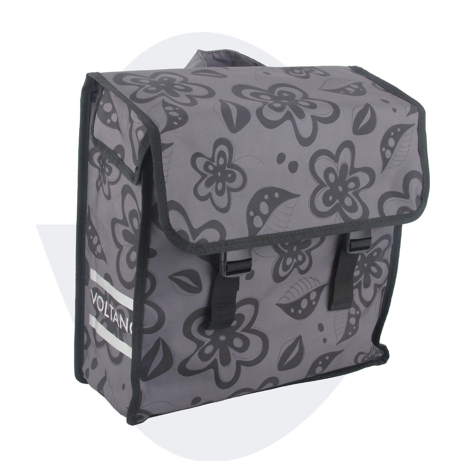 Fietstas voor Toerfietsen van het merk VOLTANO - Unisex - Kleur ZWART -  - 19L 7/7