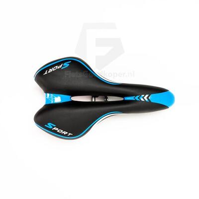 Fietszadels voor toerfietsen van het merk voltano - unisex - kleur zwart -