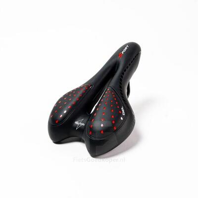Fietszadels voor toerfietsen van het merk voltano - unisex - kleur zwart -
