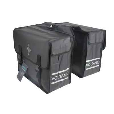 Fietstas voor toerfietsen van het merk voltano - unisex - kleur zwart - - 35