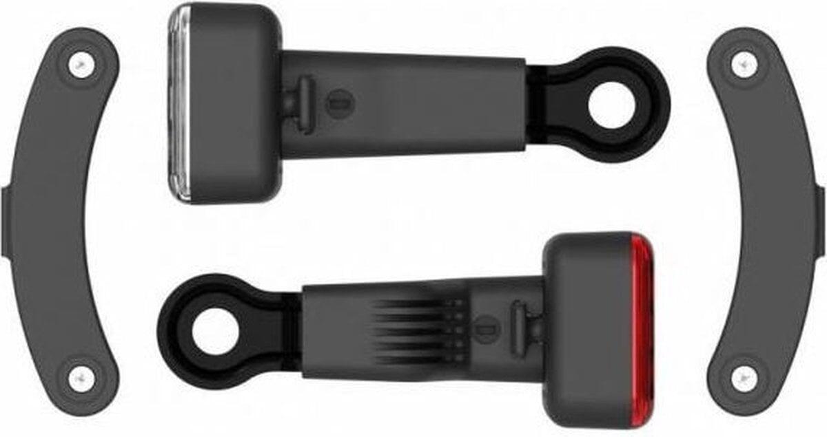 REELIGHT Kit Luci bici anteriore/posteriore Reelight AMS+Light Reepower