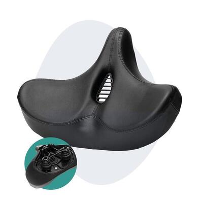 Voltano city xxxl fietszadel met uitsparing