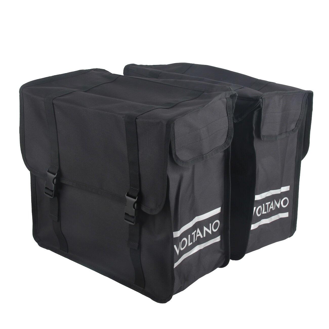 VOLTANO Fietstas voor Toerfietsen van het merk VOLTANO - Unisex - Kleur ZWART -  - 48L