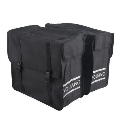 Fietstas voor toerfietsen van het merk voltano - unisex - kleur zwart - - 48l