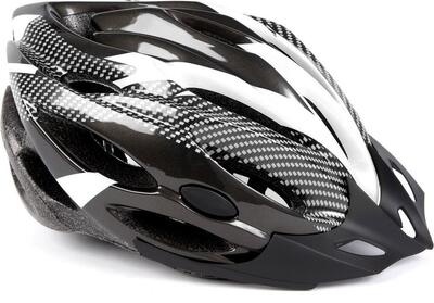 Mirage fietshelm allround - zwart / wit