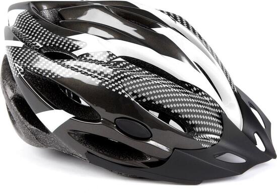 Kask Rowerowy Allround Czarno-Biały