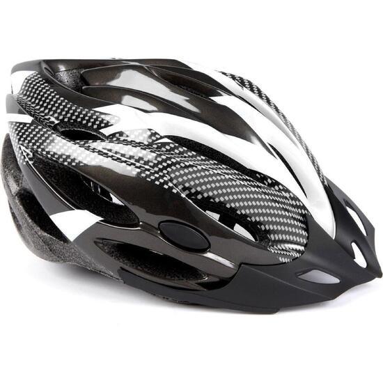 Kask Rowerowy Allround Czarno-Biały