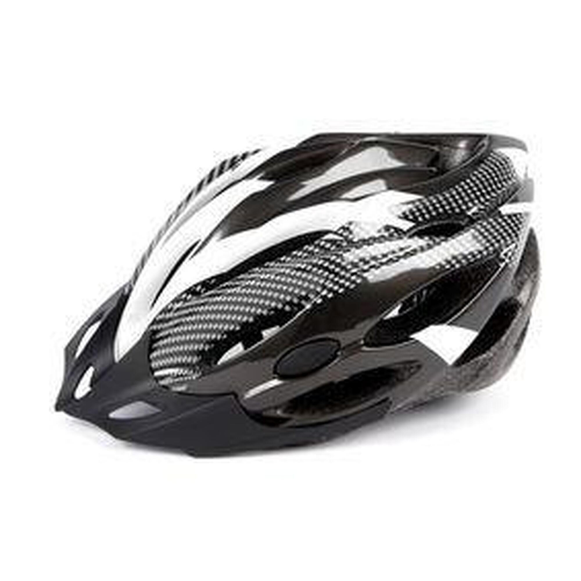 Casque Mirage l 58-62 argent/noir/blanc