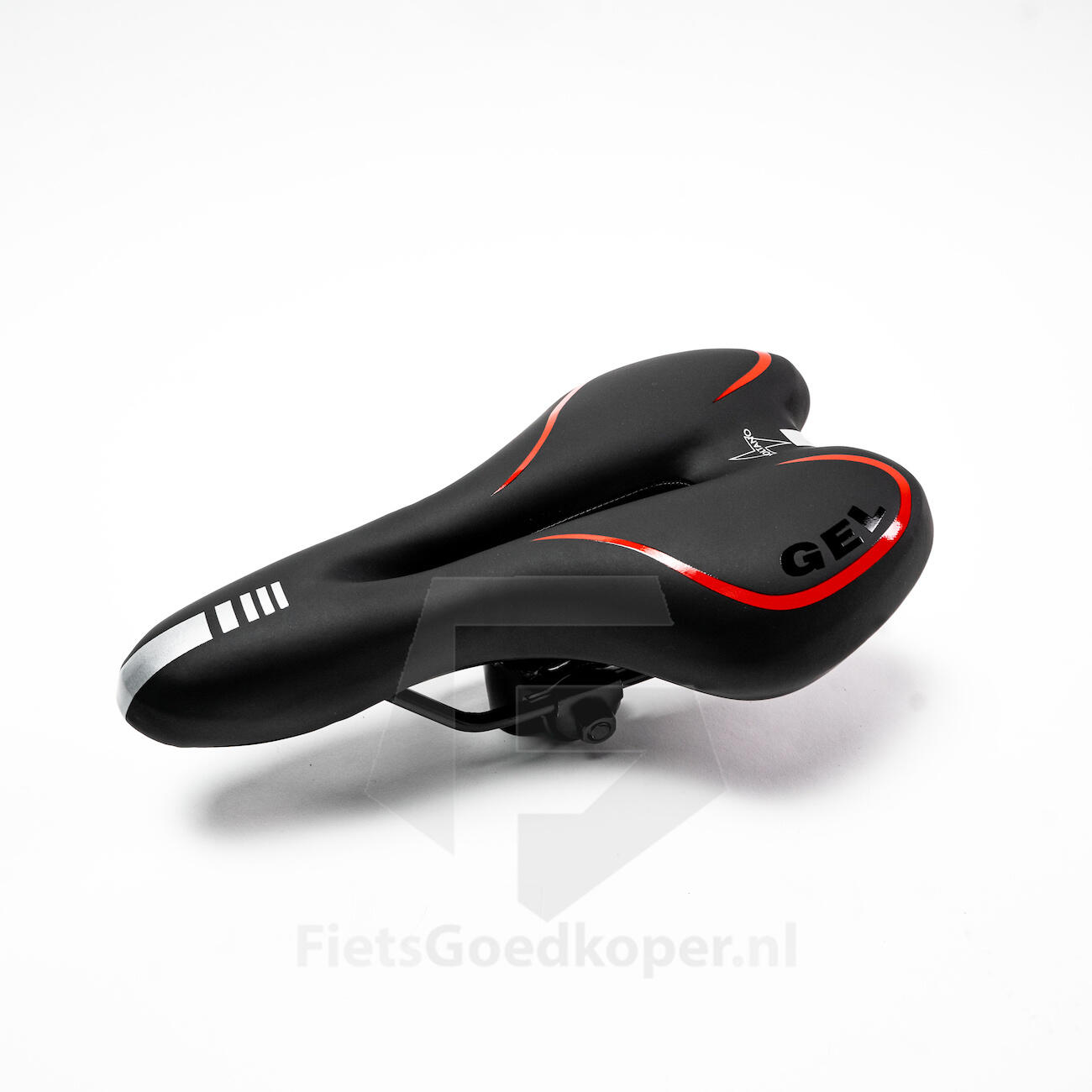 Fietszadels voor Toerfietsen van het merk VOLTANO - Unisex - Kleur ZWART - 7/7