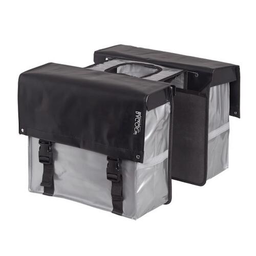 BAGOO Fietstas voor Toerfietsen van het merk BAGOO - Unisex - Kleur ZWART -  - 34L