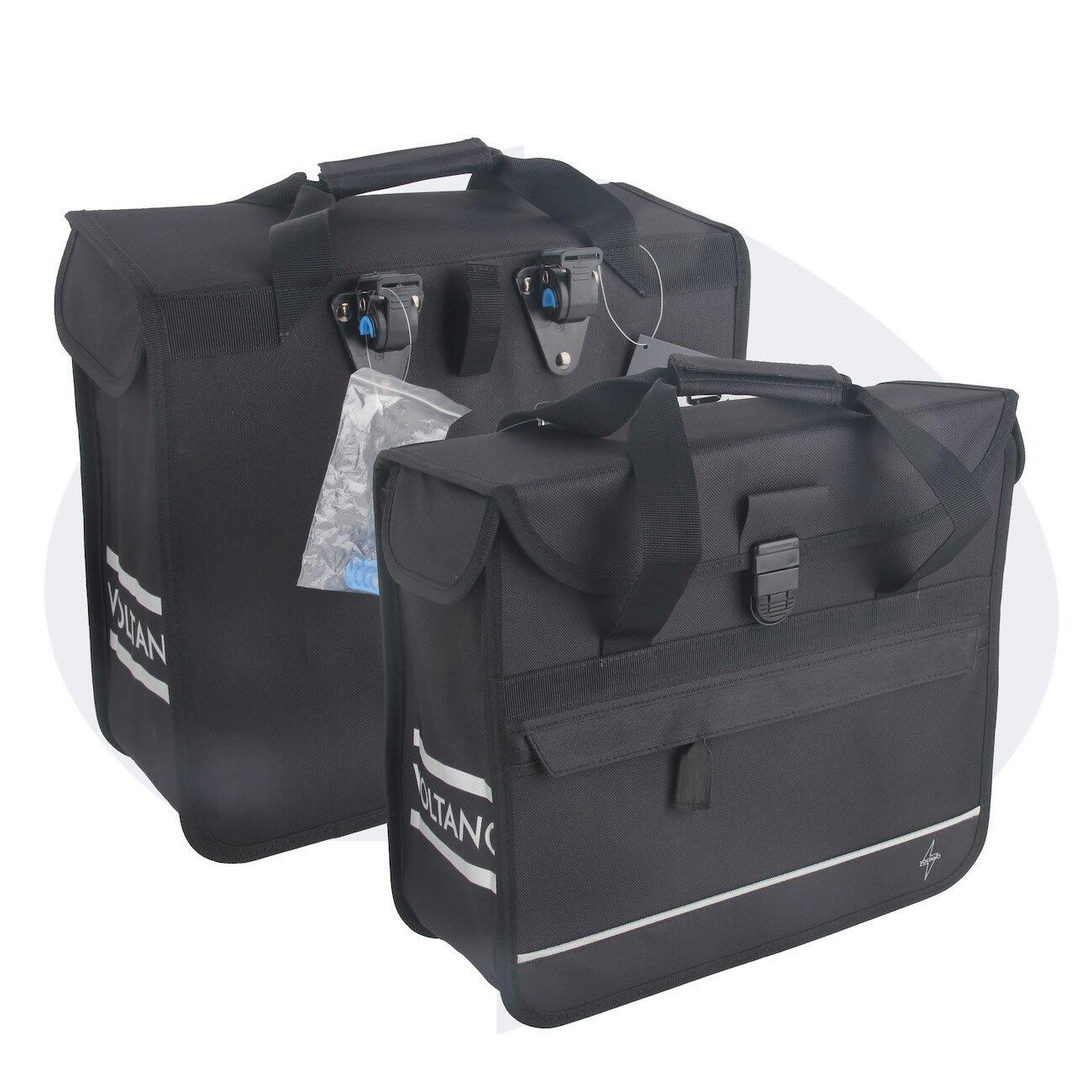 VOLTANO Fietstas voor Toerfietsen van het merk VOLTANO - Unisex - Kleur ZWART -  - 17L
