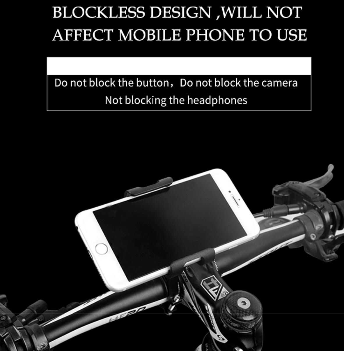 Voltano Aluminium Telefoonhouder Fiets - Grijs 5/6