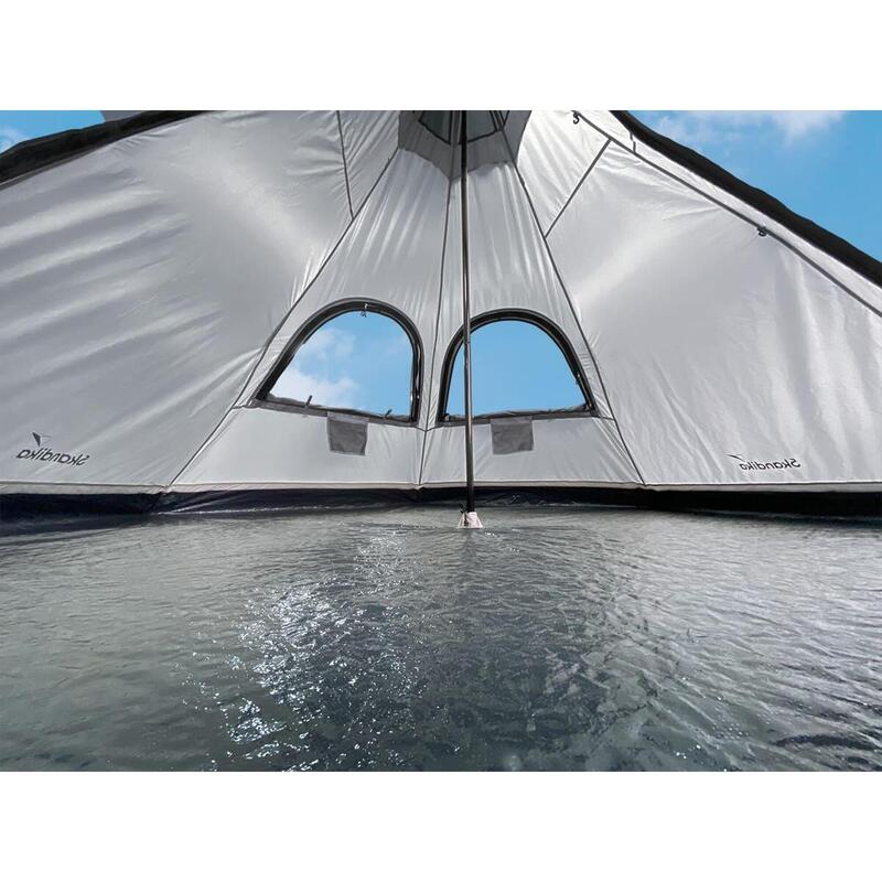 Namiot kempingowy Tipi Hetta 460 Protect, 6-osobowy, 1 duża sypialnia