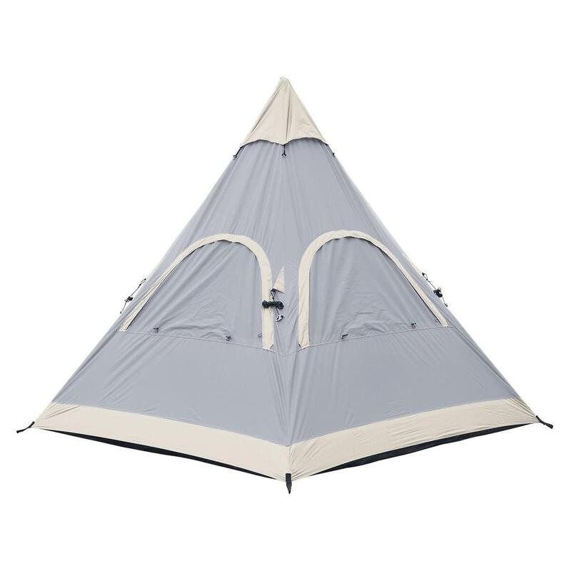 Namiot kempingowy Tipi Hetta 460 Protect, 6-osobowy, 1 duża sypialnia