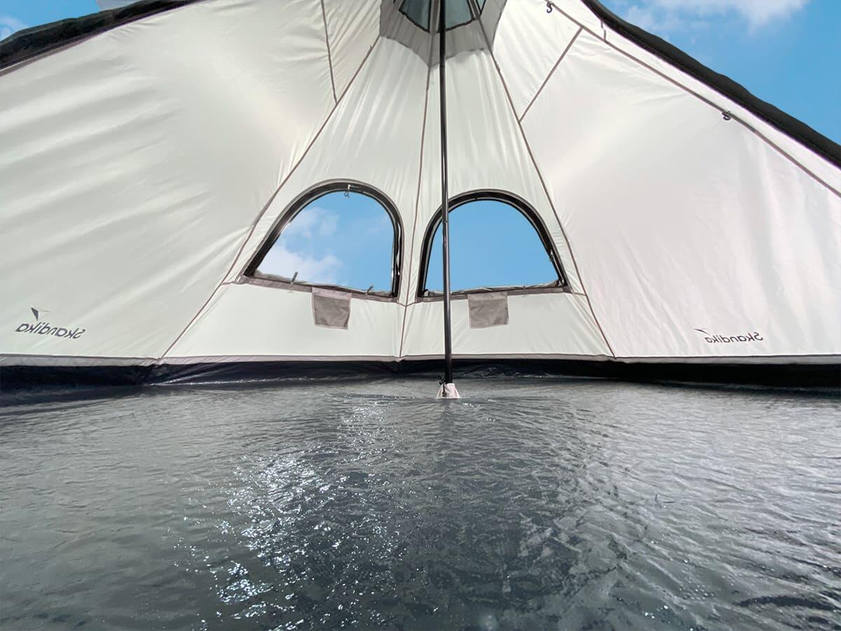 Zelt - Tipi Lavvu 460 Protect - Indianerzelt für 6 Personen - 3 m Stehhöhe 5/7