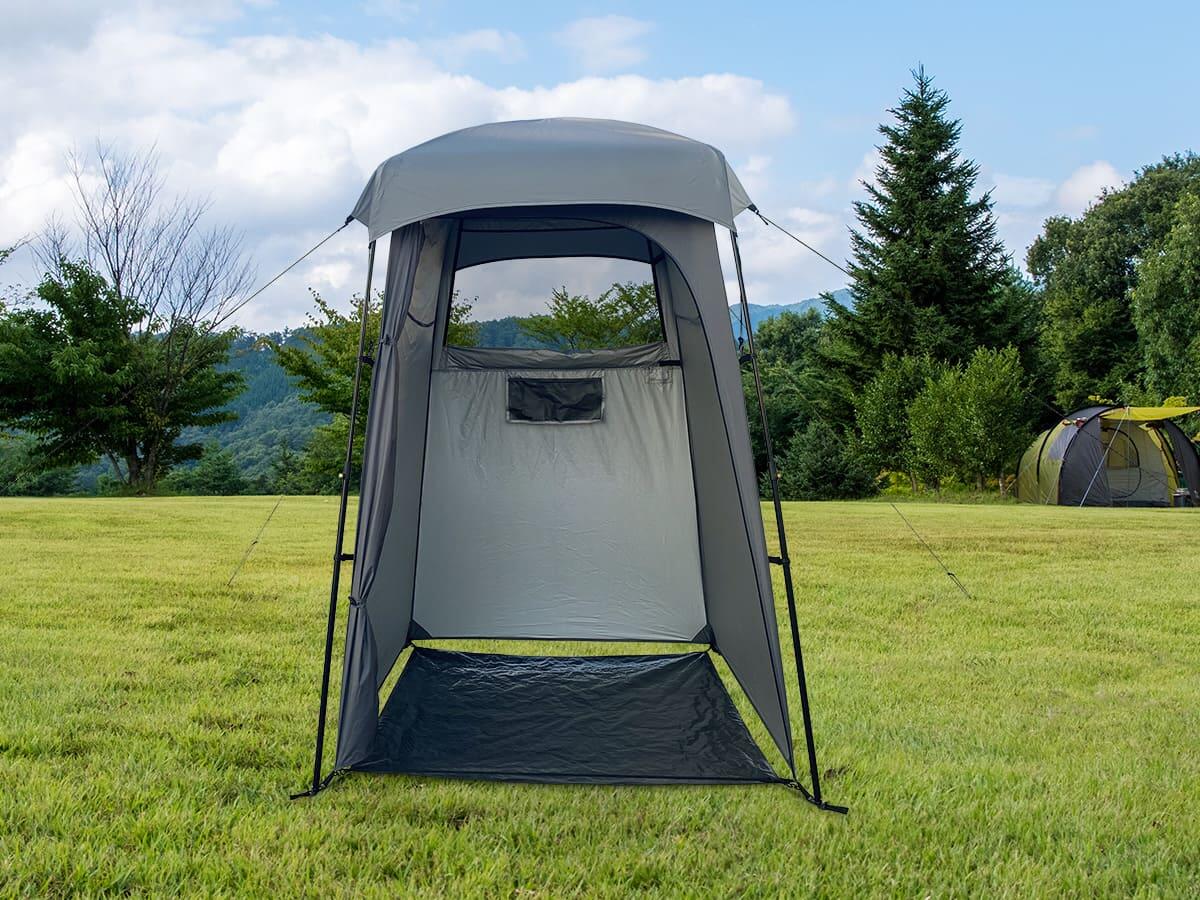 Tente Pop-Up D'Extérieur 150x150x190 Cm - Imperméable, Anti-UV - Pour Douche, Toilettes, Plage, Camping - Abri D'Intimité Portable