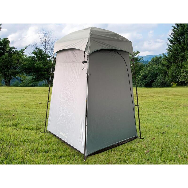 Tente de douche Quick Start - Tente toilettes vestiaire pop-up - hauteur 210 cm