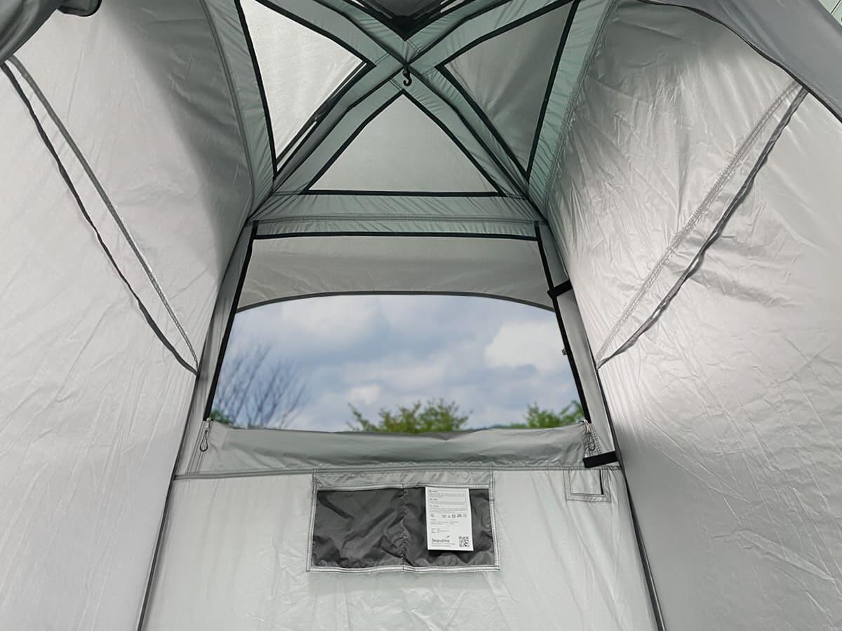 Douchetent Quick Start - Pop-up luiertent met 210 cm stahoogte - ondoorzichtig 5/7