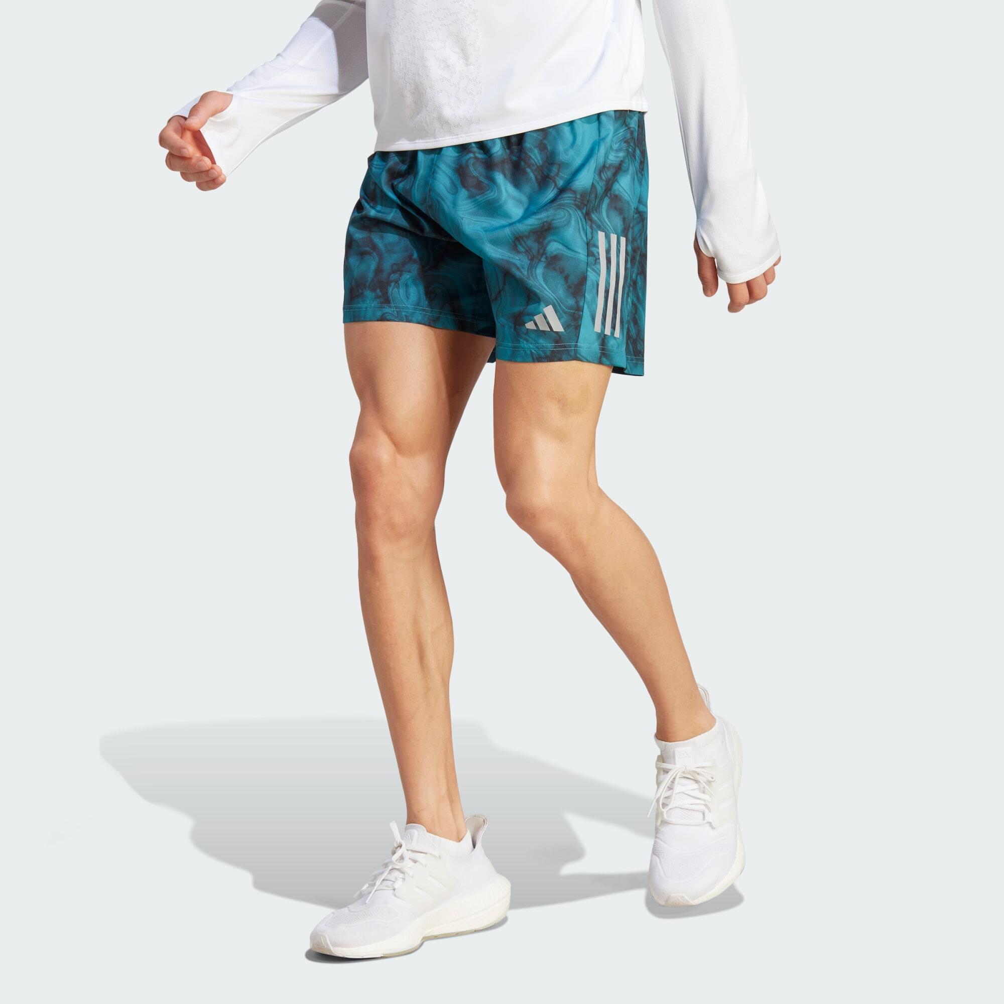 Own the Run full print shorts